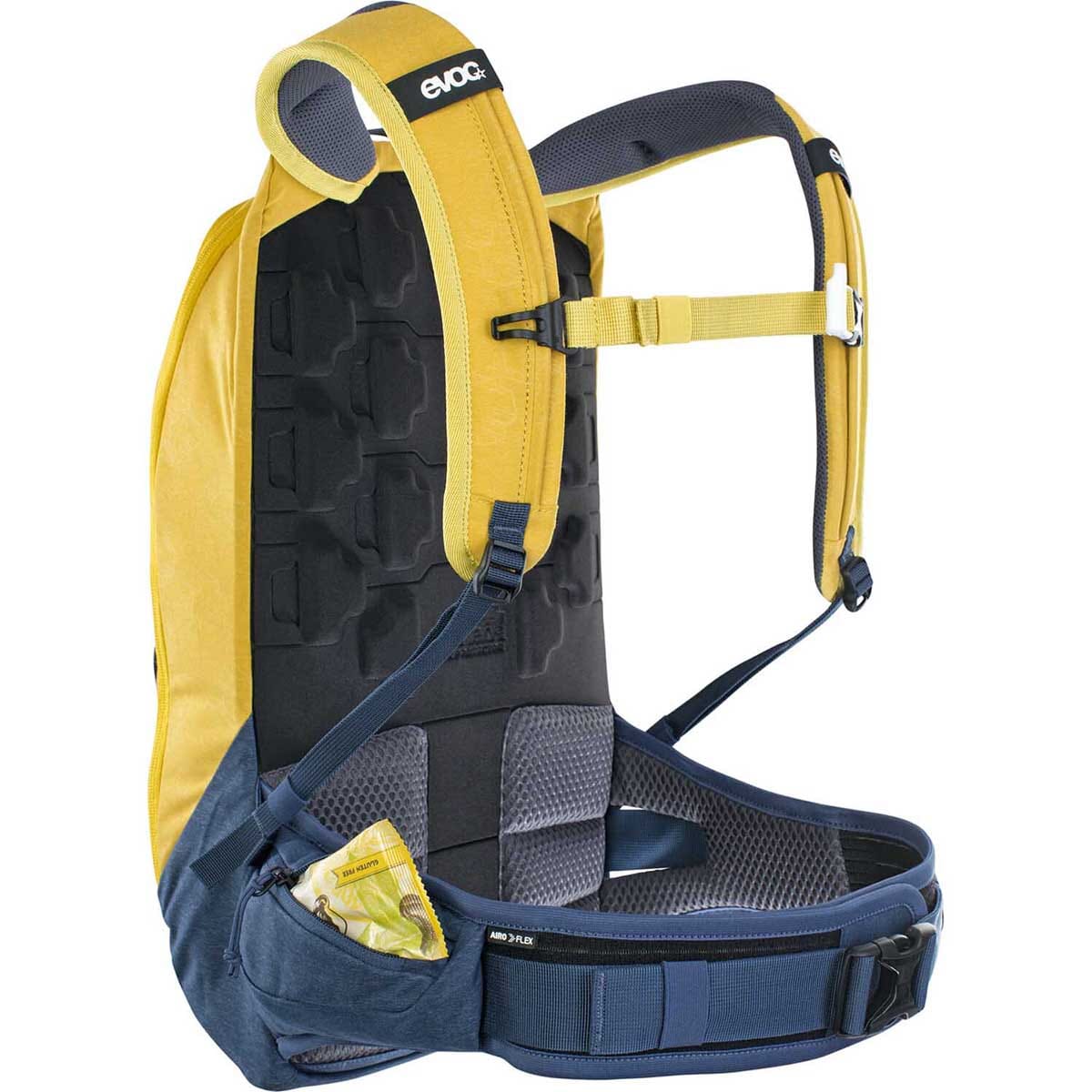 Plecak z grzbietem EVOC TRAIL PRO 10L żółty/niebieski - Image 5