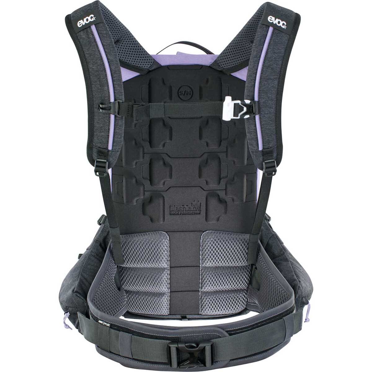 Plecak z grzbietem EVOC TRAIL PRO 16L fioletowy - Image 4