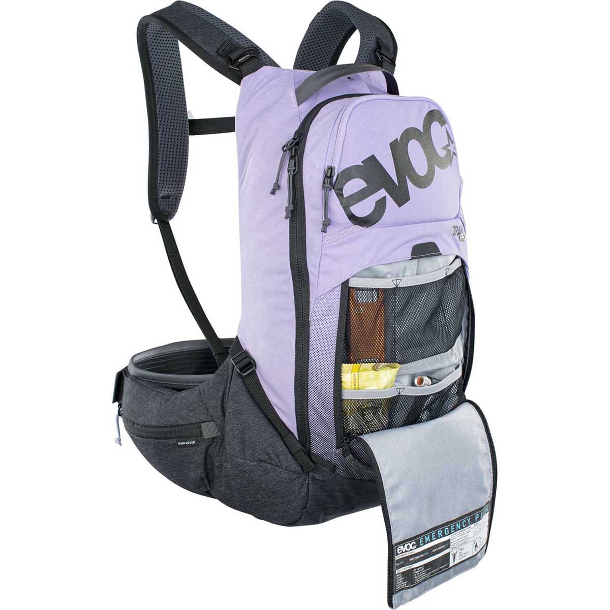 Plecak z grzbietem EVOC TRAIL PRO 16L fioletowy - Image 6