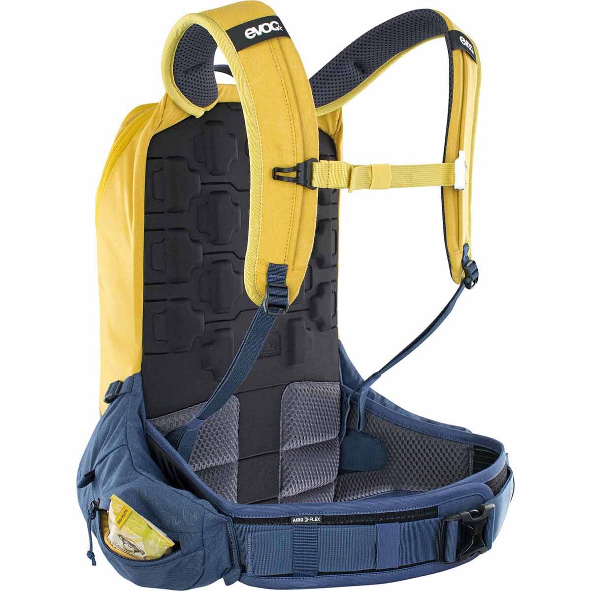 Plecak z grzbietem EVOC TRAIL PRO 16L żółty/niebieski - Image 6