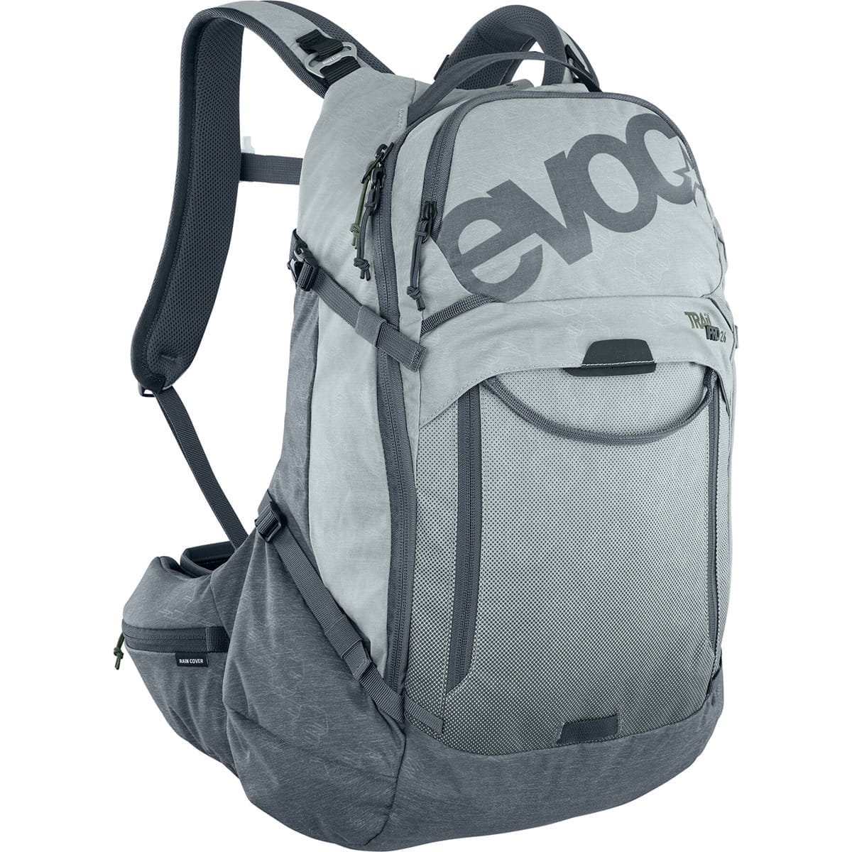 Plecak z grzbietem EVOC TRAIL PRO 26L Szary