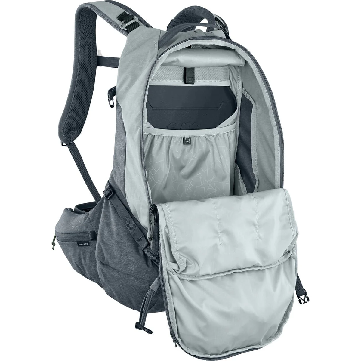 Plecak z grzbietem EVOC TRAIL PRO 26L Szary - Image 4