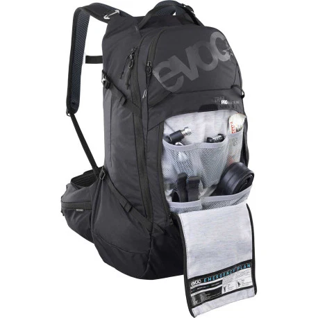 Plecak z grzbietem EVOC TRAIL PRO BLACKLINE 26 L Czarny - Image 6