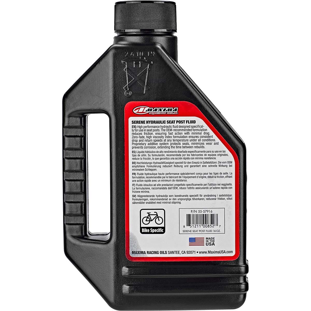 Płyn hydrauliczny ROCKSHOK MAXIMA SERENE do sztycy Reverb (473 ml) - Image 2