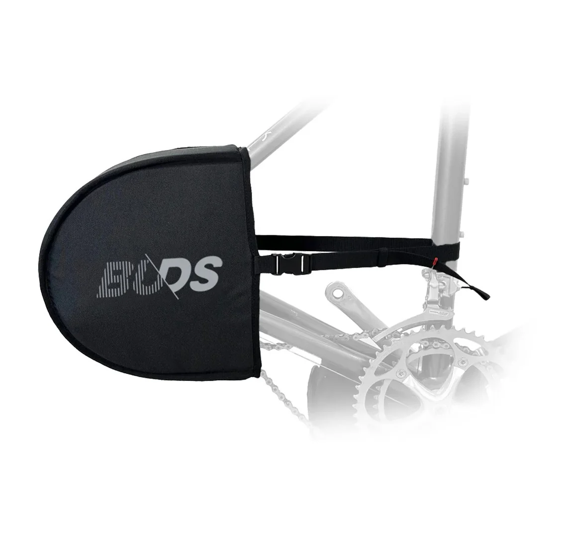 Pokrowiec BUDS REAR BIKE PROTECT na przerzutkę do roweru szosowego/górskiego, czarny