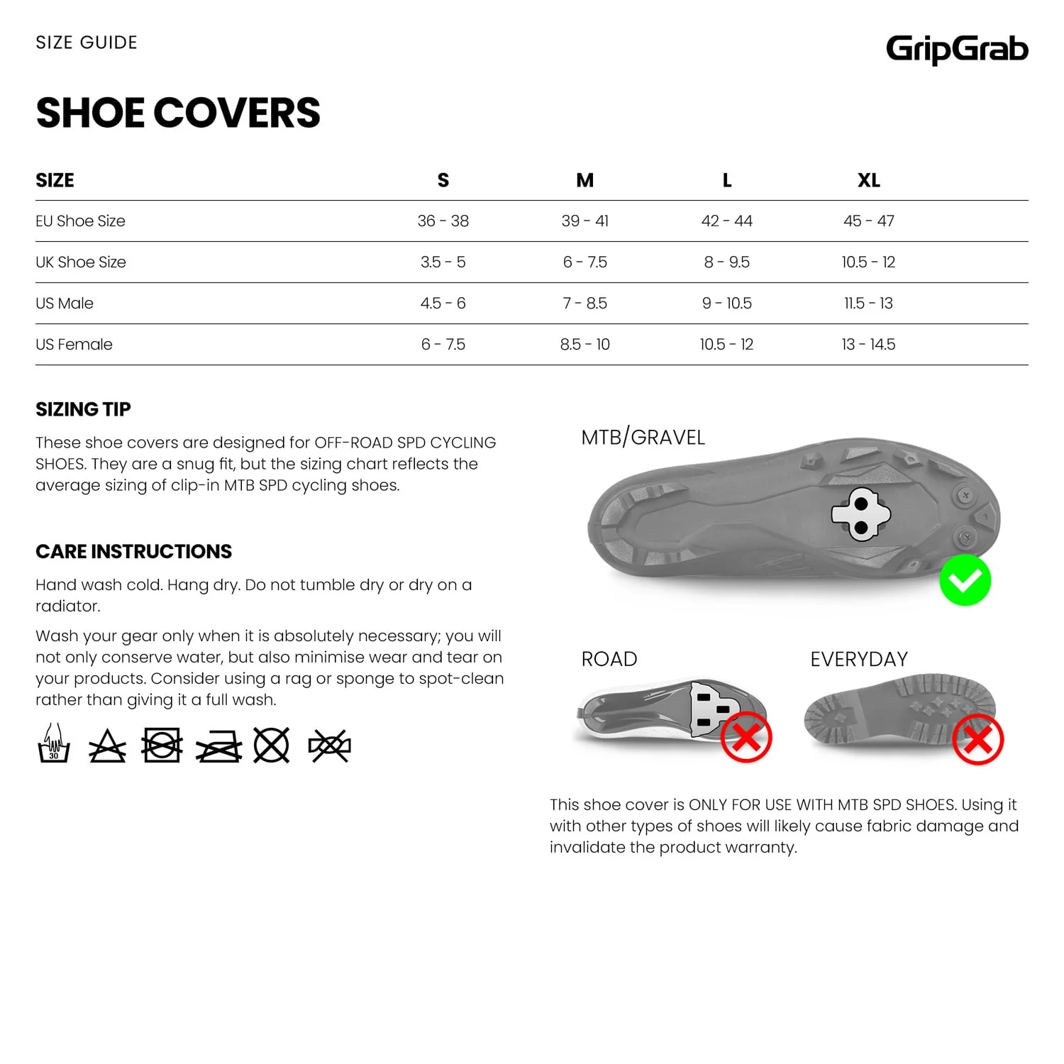 Pokrowiec na buty GRIPGRAB EXPLORER WATRPROOF GRAVEL czarny - Image 11