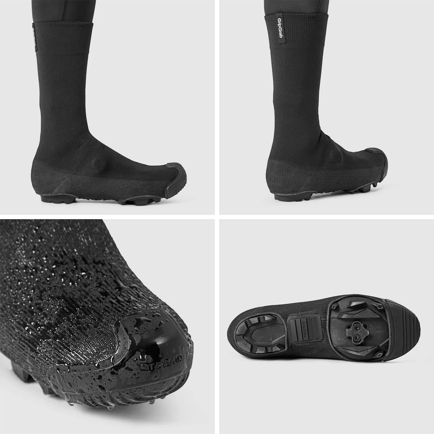 Pokrowiec na buty GRIPGRAB EXPLORER WATRPROOF GRAVEL czarny - Image 9