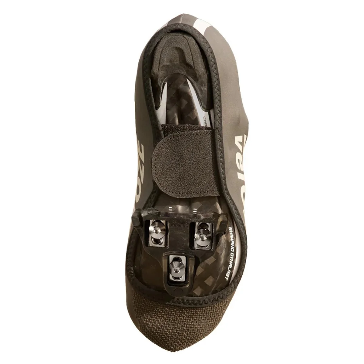 Pokrowiec na buty VELOTOZE HAUTES NEOPRENE czarny/biały - Image 3