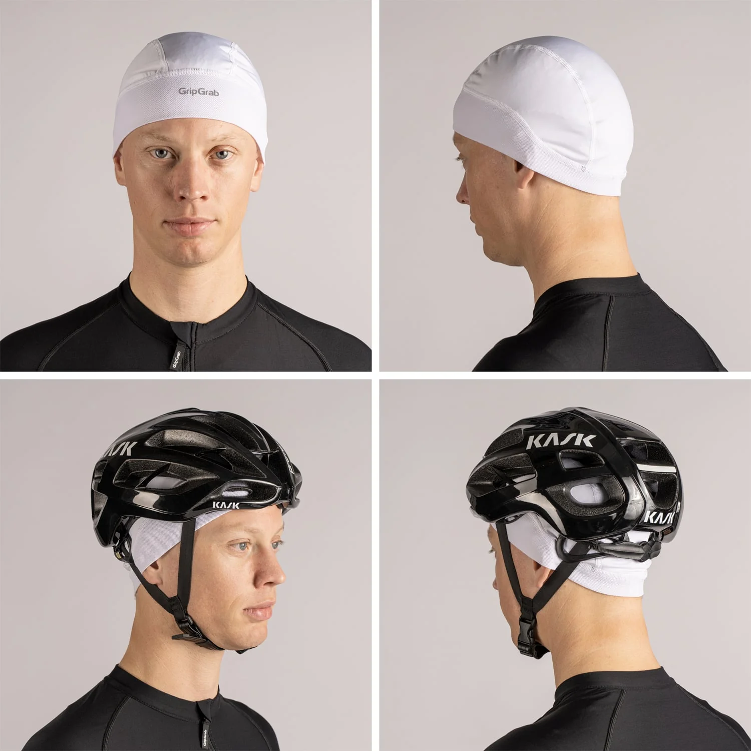 Pokrowiec na kask GRIPGRAB UPF 50+ biały - Image 5