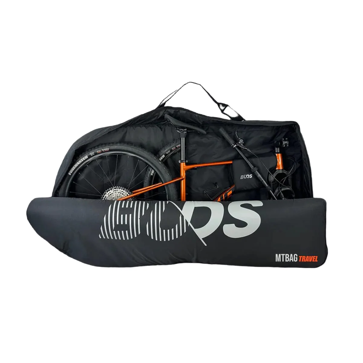 Pokrowiec na rower BUDS MTBAG TRAVEL 2025 (Special Airplane) Czarny - Image 2