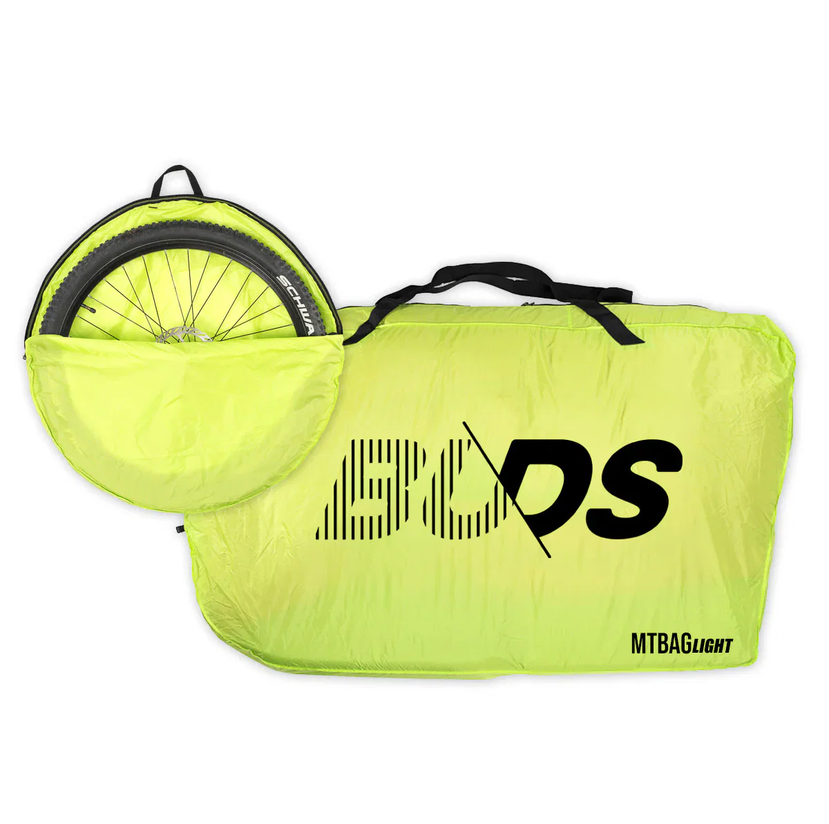 Pokrowiec na rower BUDS MTBAG LIGHT żółty - Image 2