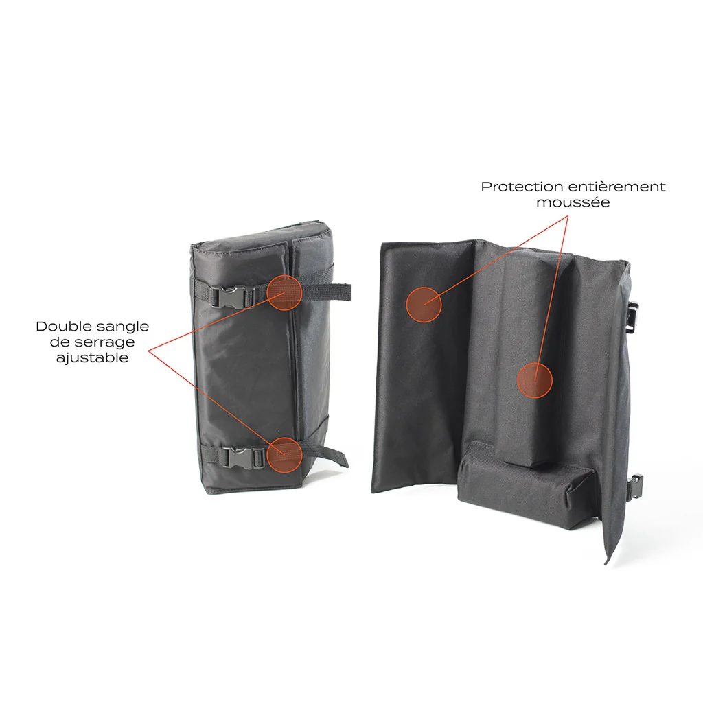 Pokrowiec na rower BUDS ROADBAG ORIGINAL czarny - Image 8