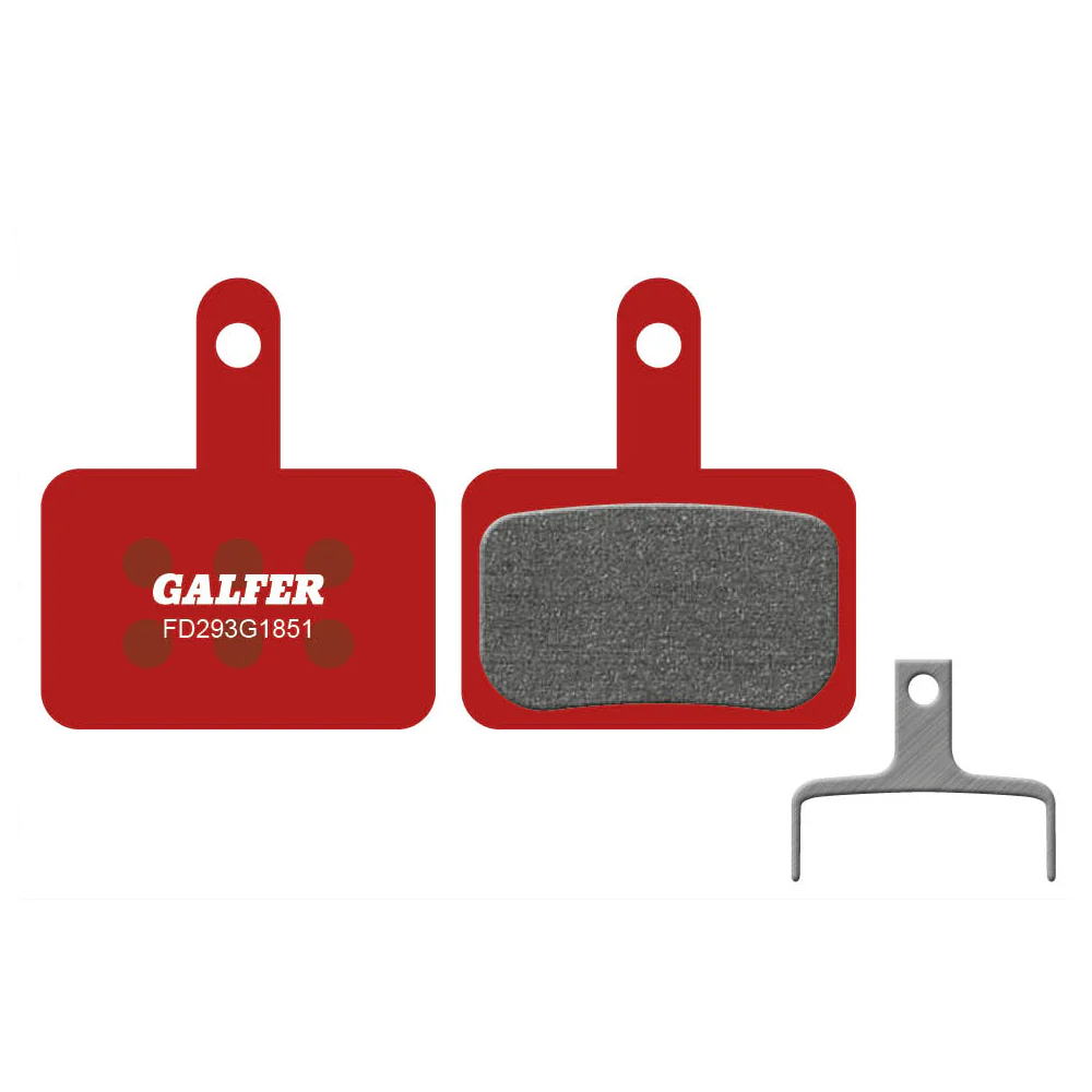 Półmetaliczne klocki hamulcowe GALFER ADVANCED Shimano B01S Deore Tektro