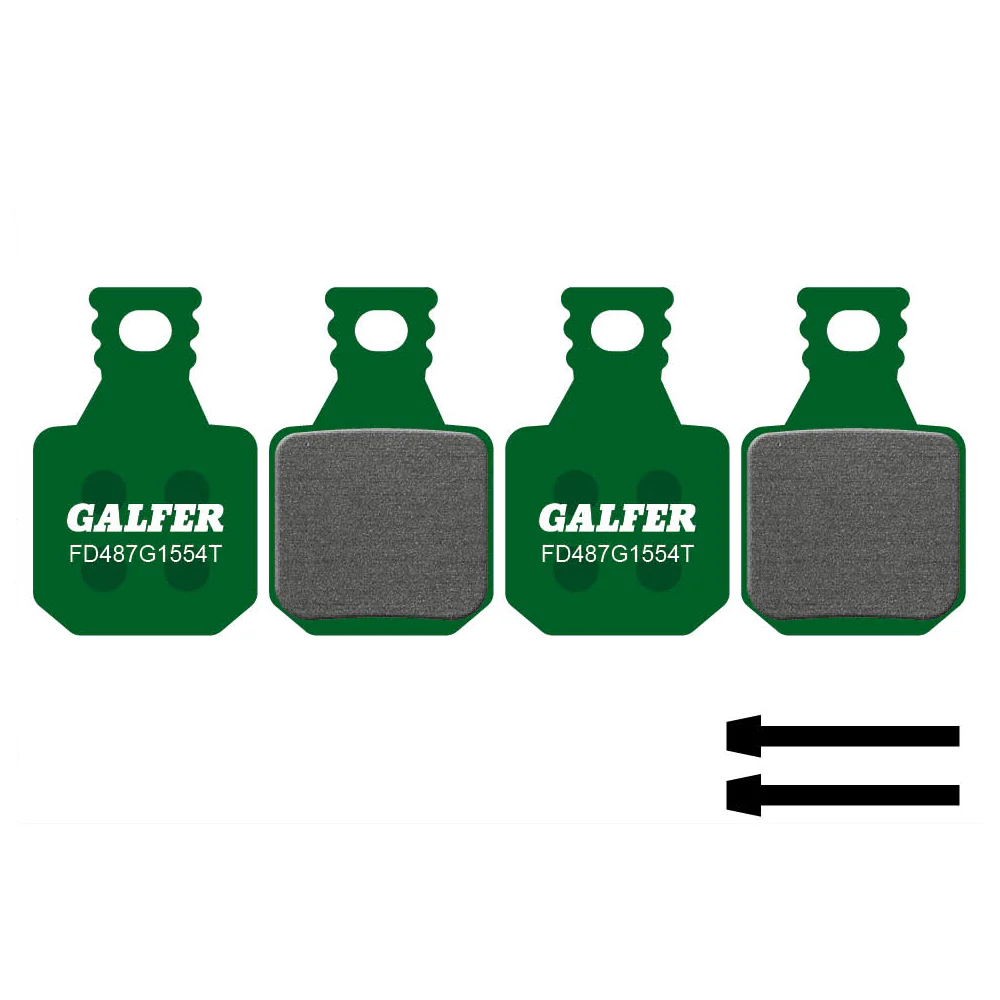 Półmetaliczne klocki hamulcowe GALFER PRO Magura MT5 / MT7 (4 tłoczki)