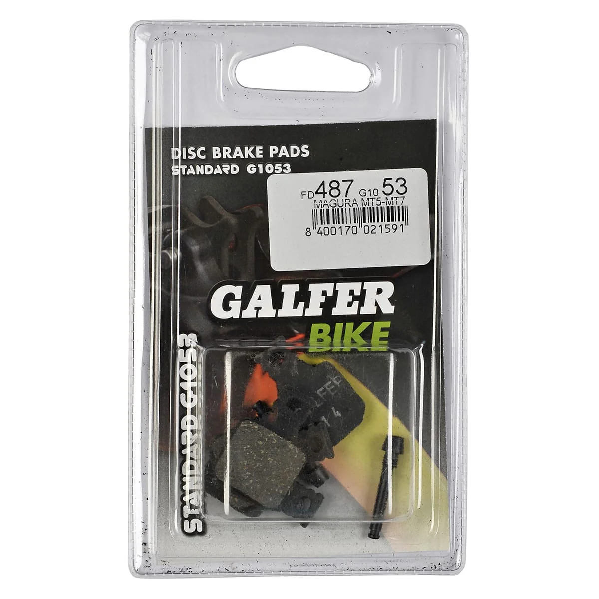Półmetaliczne klocki hamulcowe GALFER PERFORMANCE Magura MT5 / MT7 (4 tłoczki) - Image 3