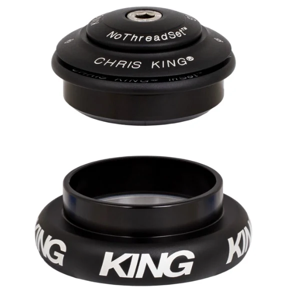 Półzintegrowany / zewnętrzny zestaw słuchawkowy CHRIS KING INSET 7 1"1/8-1.5" ZS44/EC44 Matt Black