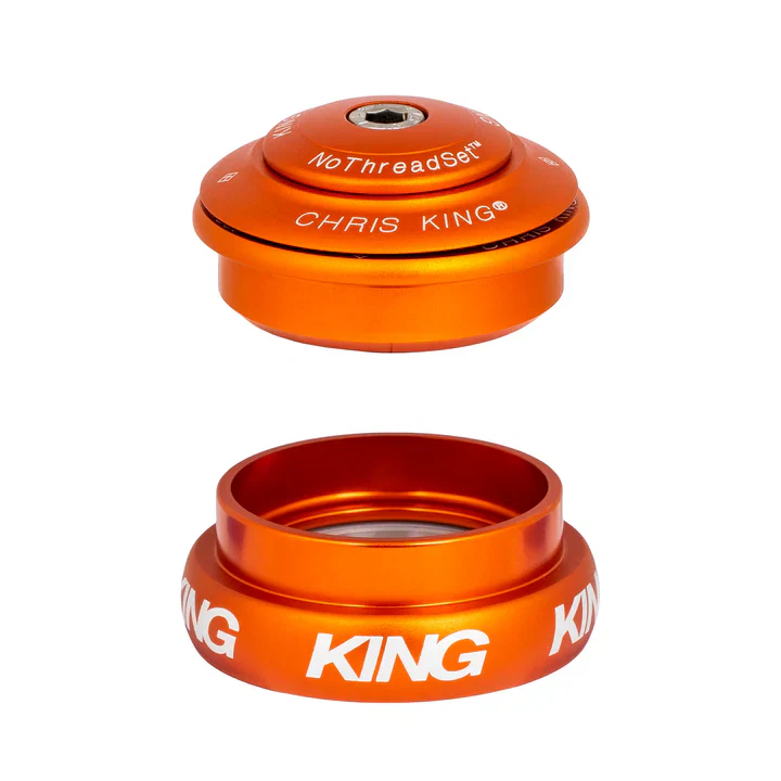Półzintegrowany / zewnętrzny zestaw słuchawkowy CHRIS KING INSET 8 1"1/8-1"1/4 ZS44/EC44 Orange