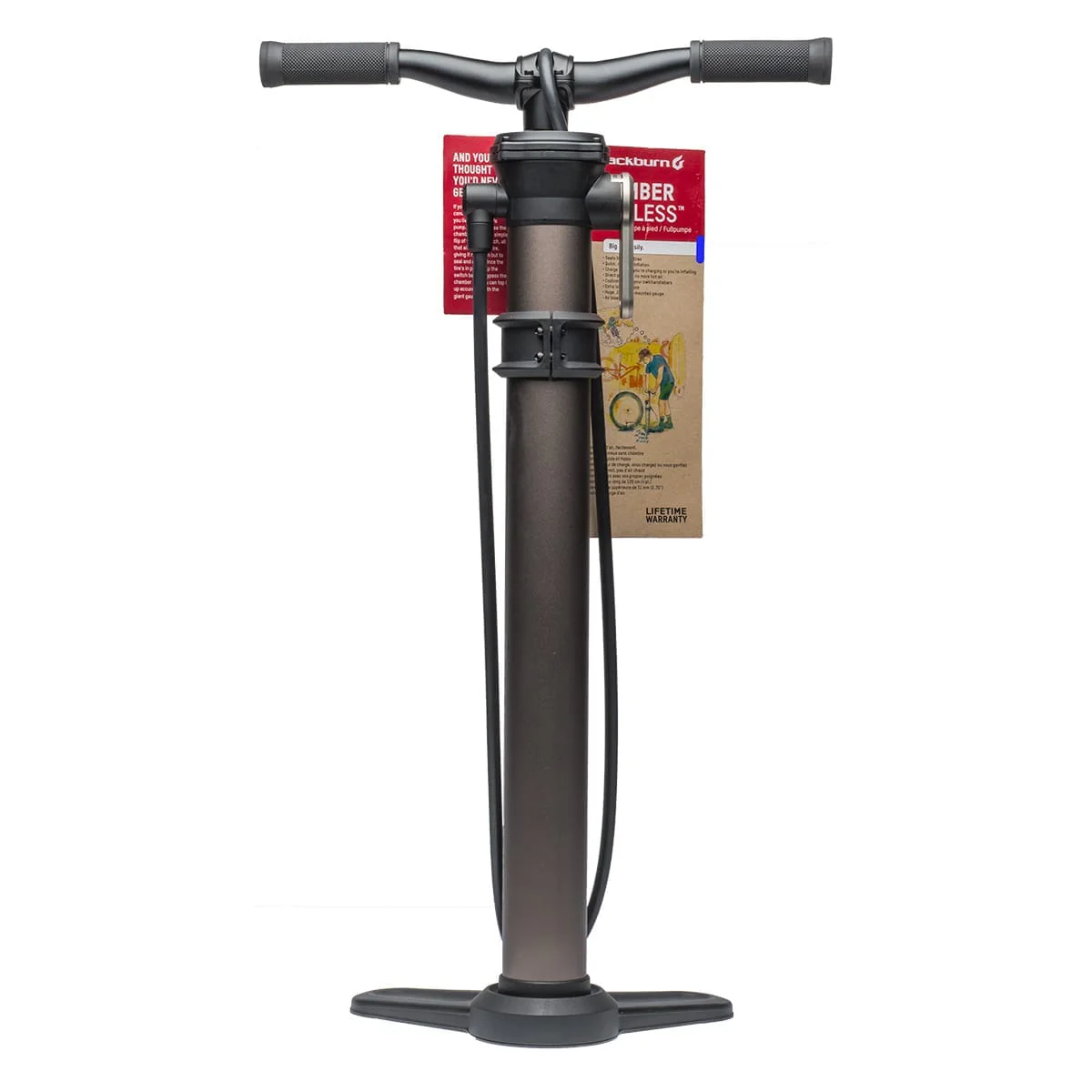 Pompka do stóp BLACKBURN CHAMBER TUBELESS brązowa - Image 16