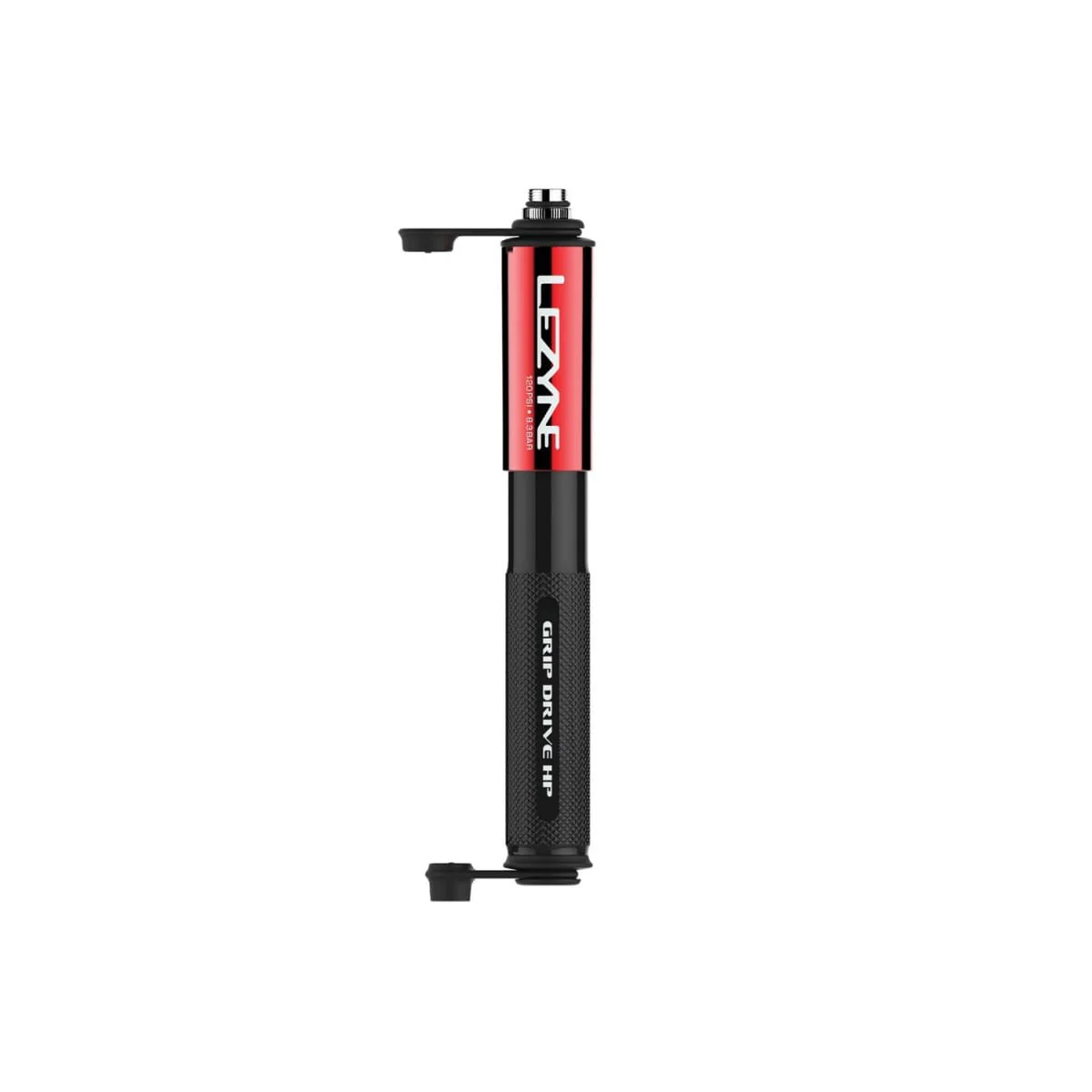 Pompka ręczna LEZYNE GRIP DRIVE HP czerwona - Image 2