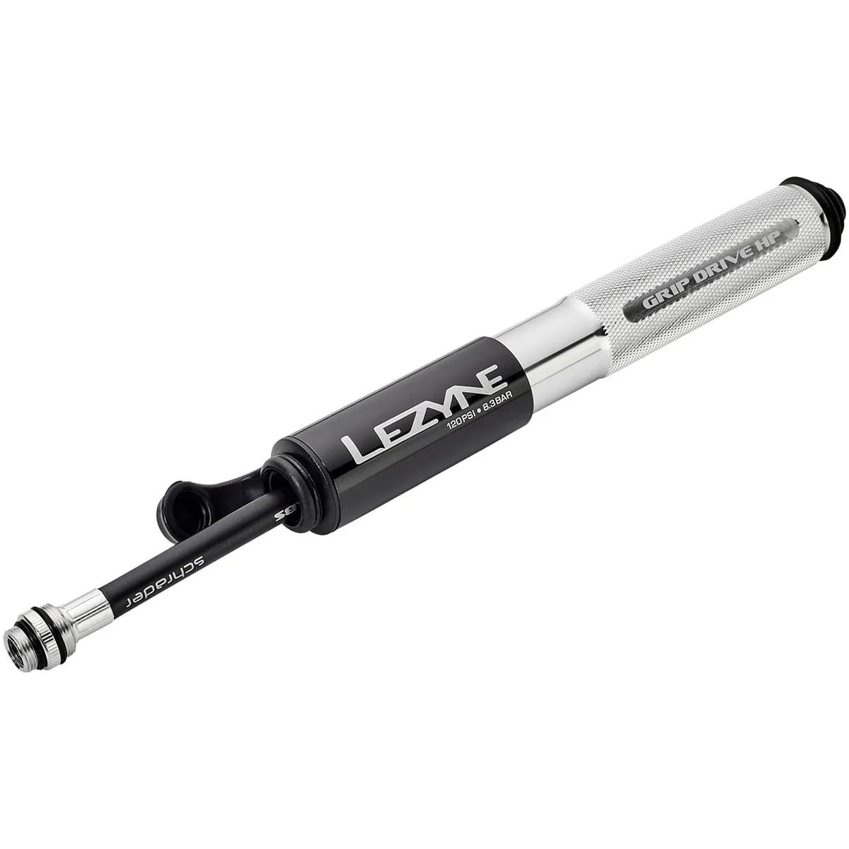 Pompka ręczna LEZYNE GRIP DRIVE HP Silver - Image 2