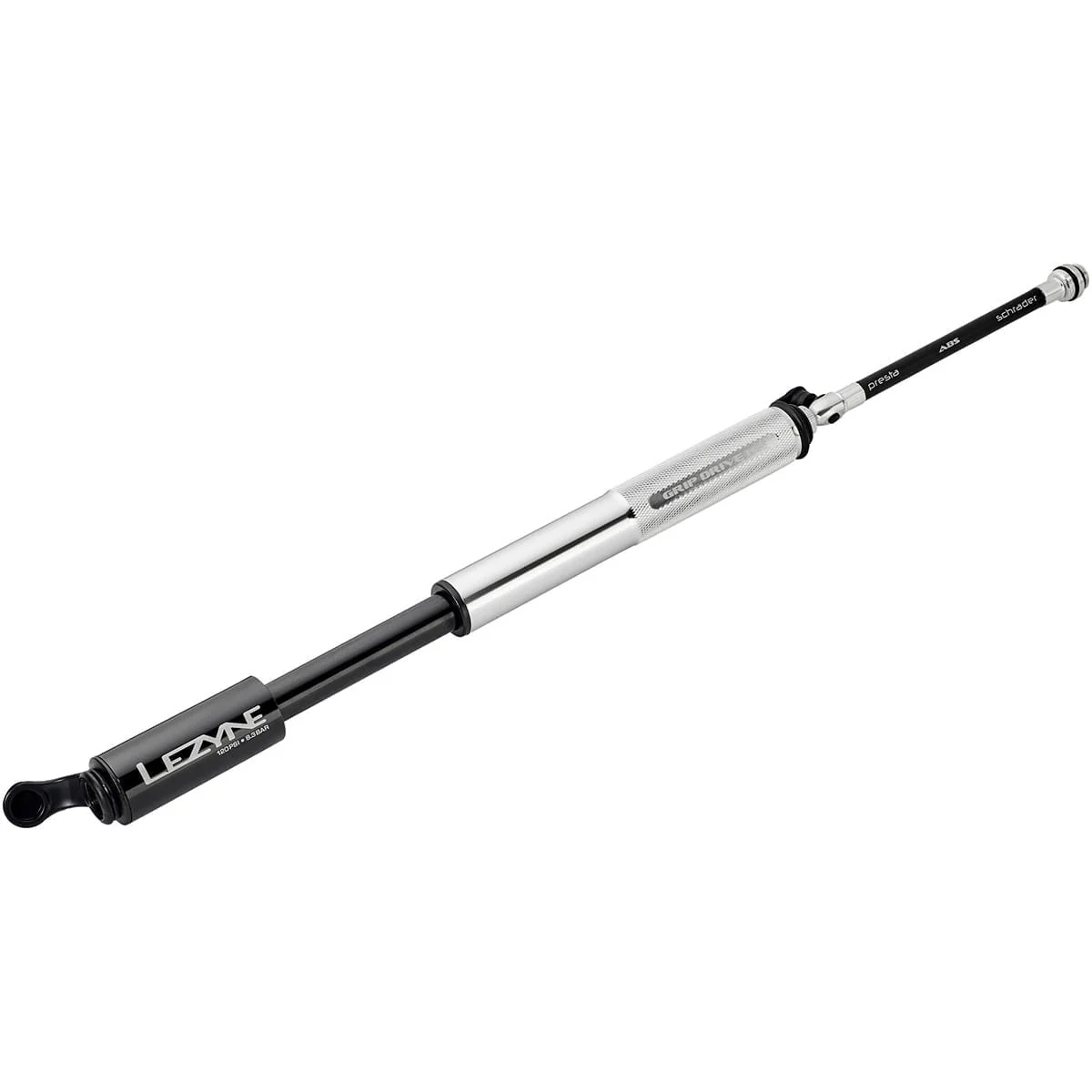 Pompka ręczna LEZYNE GRIP DRIVE HP Silver - Image 3