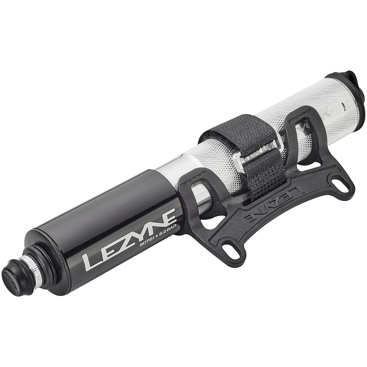 Pompka ręczna LEZYNE GRIP DRIVE HV MINI srebrna - Image 2