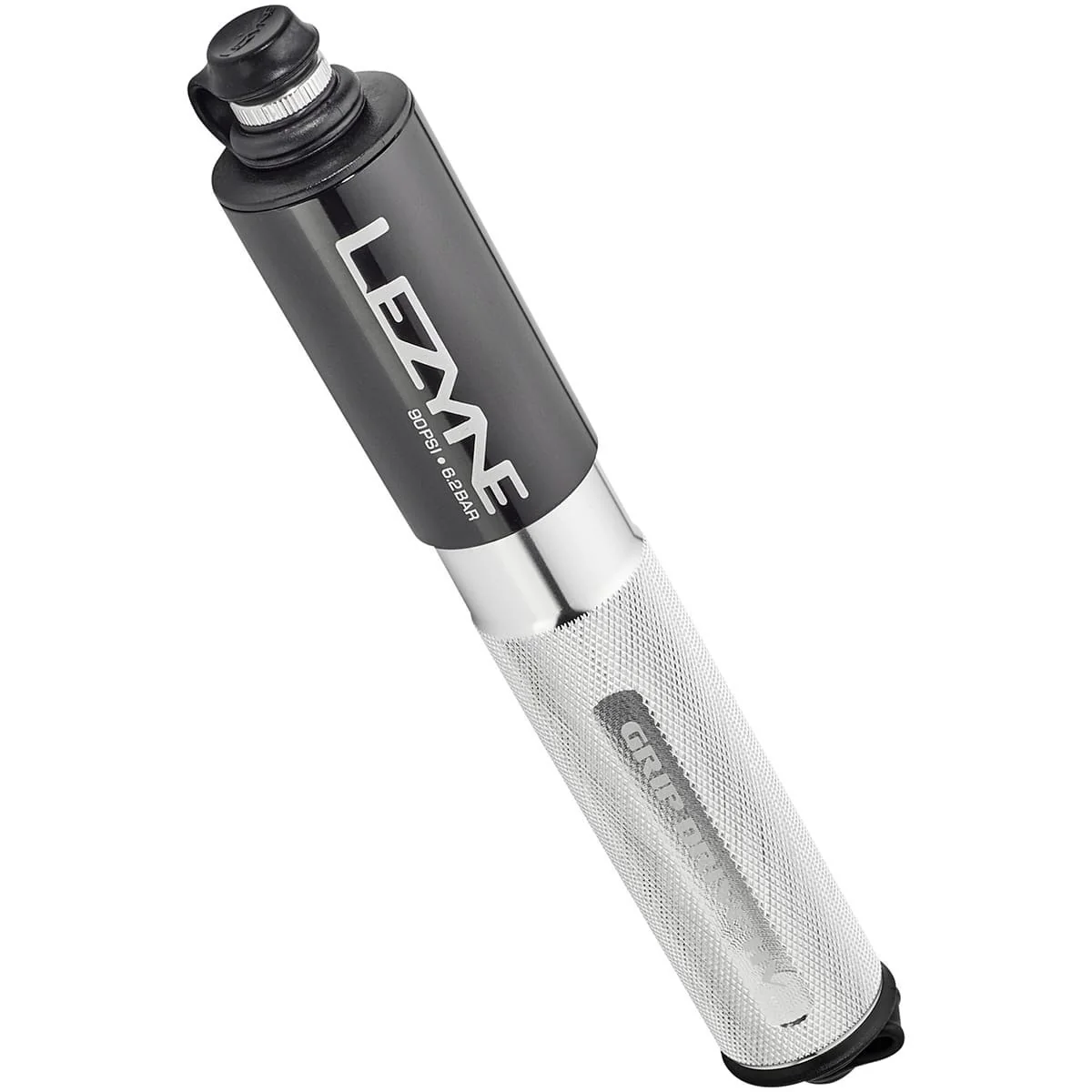 Pompka ręczna LEZYNE GRIP DRIVE HV MINI srebrna - Image 3