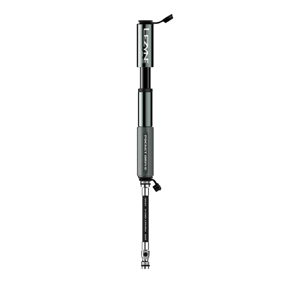 Pompka ręczna LEZYNE POCKET DRIVE HP Silver - Image 2