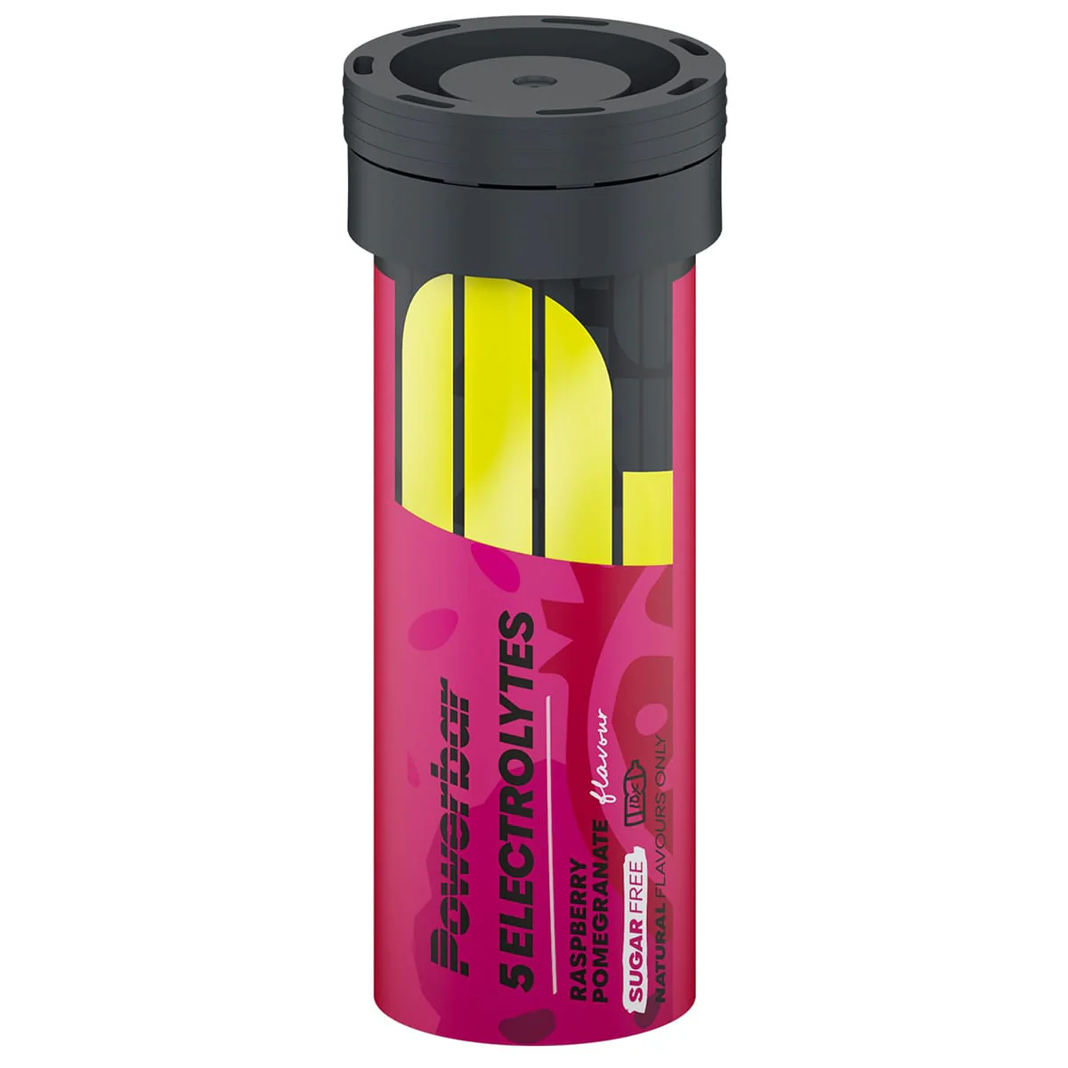 POWERBAR 5 elektrolitowych tabletek nawadniających (x10) Malina granat