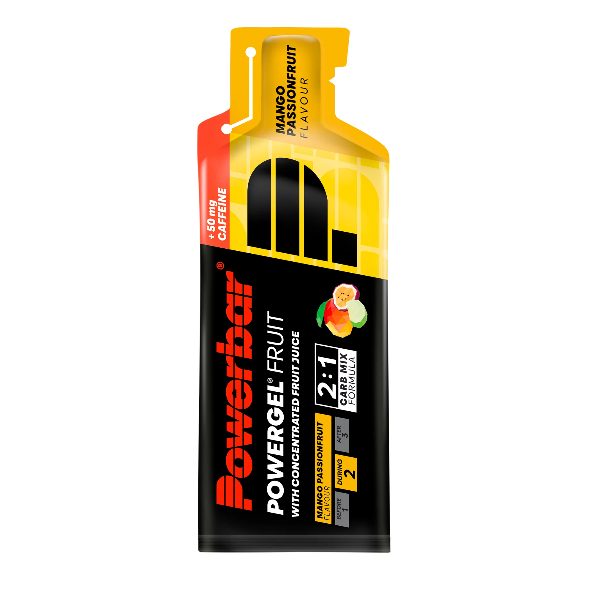 POWERBAR POWERGEL FRUIT Żel energetyczny (41g) bezkofeinowy Passion Food