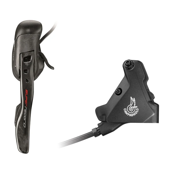 Prosta dźwignia i tylny zacisk 140 mm CAMPAGNOLO SUPER RECORD EPS Płaskie mocowanie bez tarczy hamulcowej - Image 2