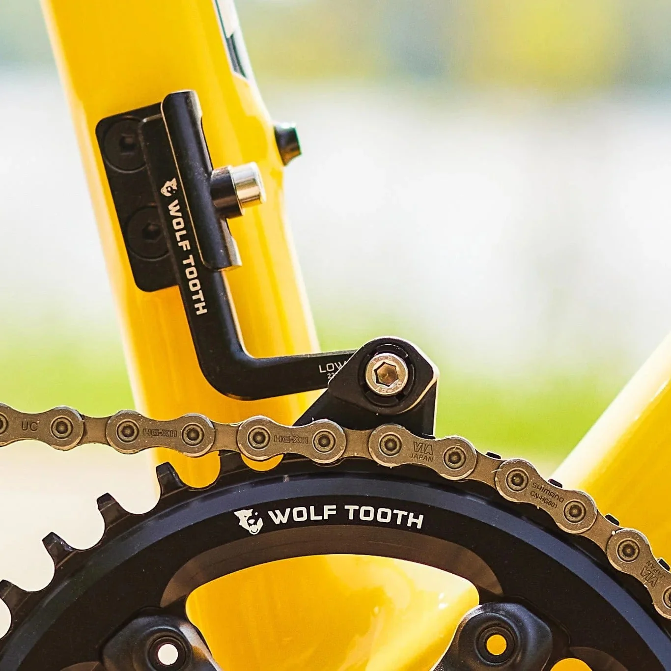 Prowadnica łańcucha WOLFTOOTH LONEWOLF AERO a Braser High Sweep - Image 2