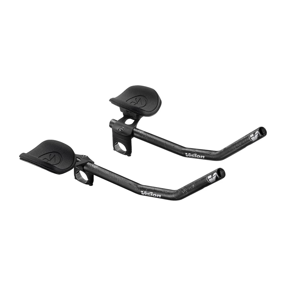 Przedłużenia kierownicy VISION TRIMAX CLIP-ON J-BEND Carbon