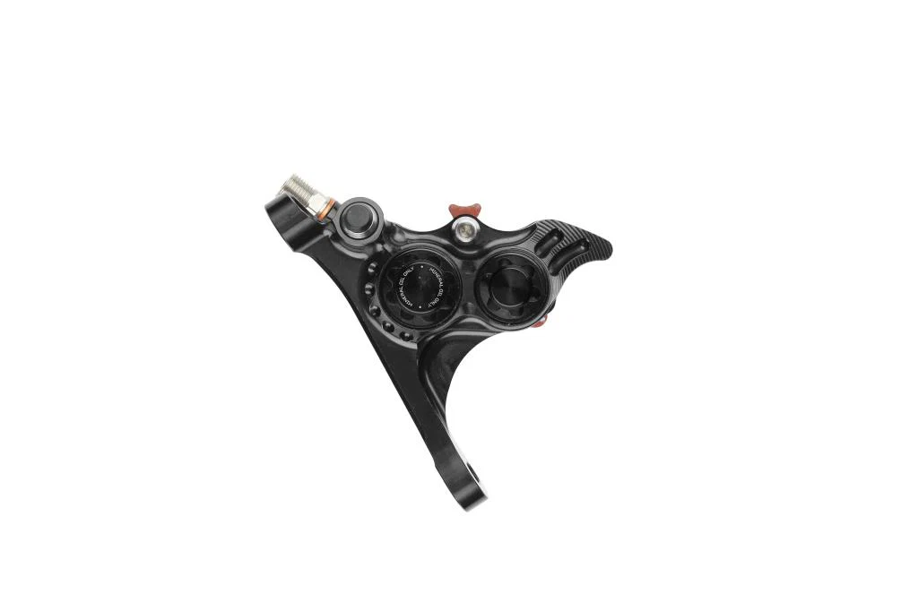 Przedni zacisk hamulcowy HOPE RX4+ SL FMF (+20) 70mm 4 tłoczki Mineral Black
