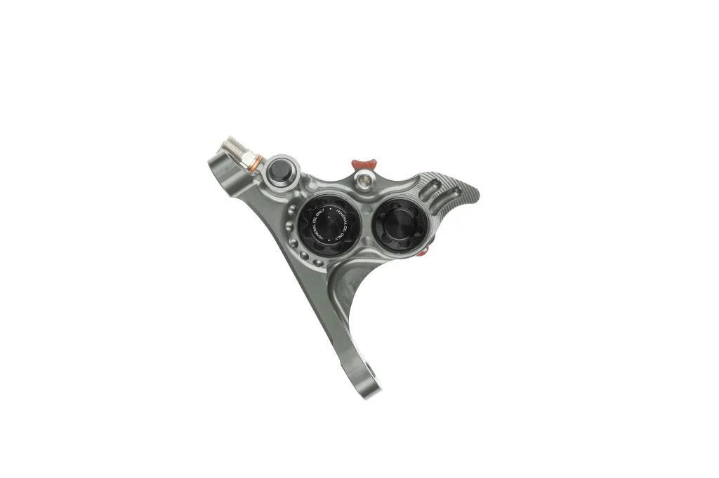 Przedni zacisk hamulcowy HOPE RX4+ SL FMF (+20) 70mm 4 tłoczki Mineral Smoke