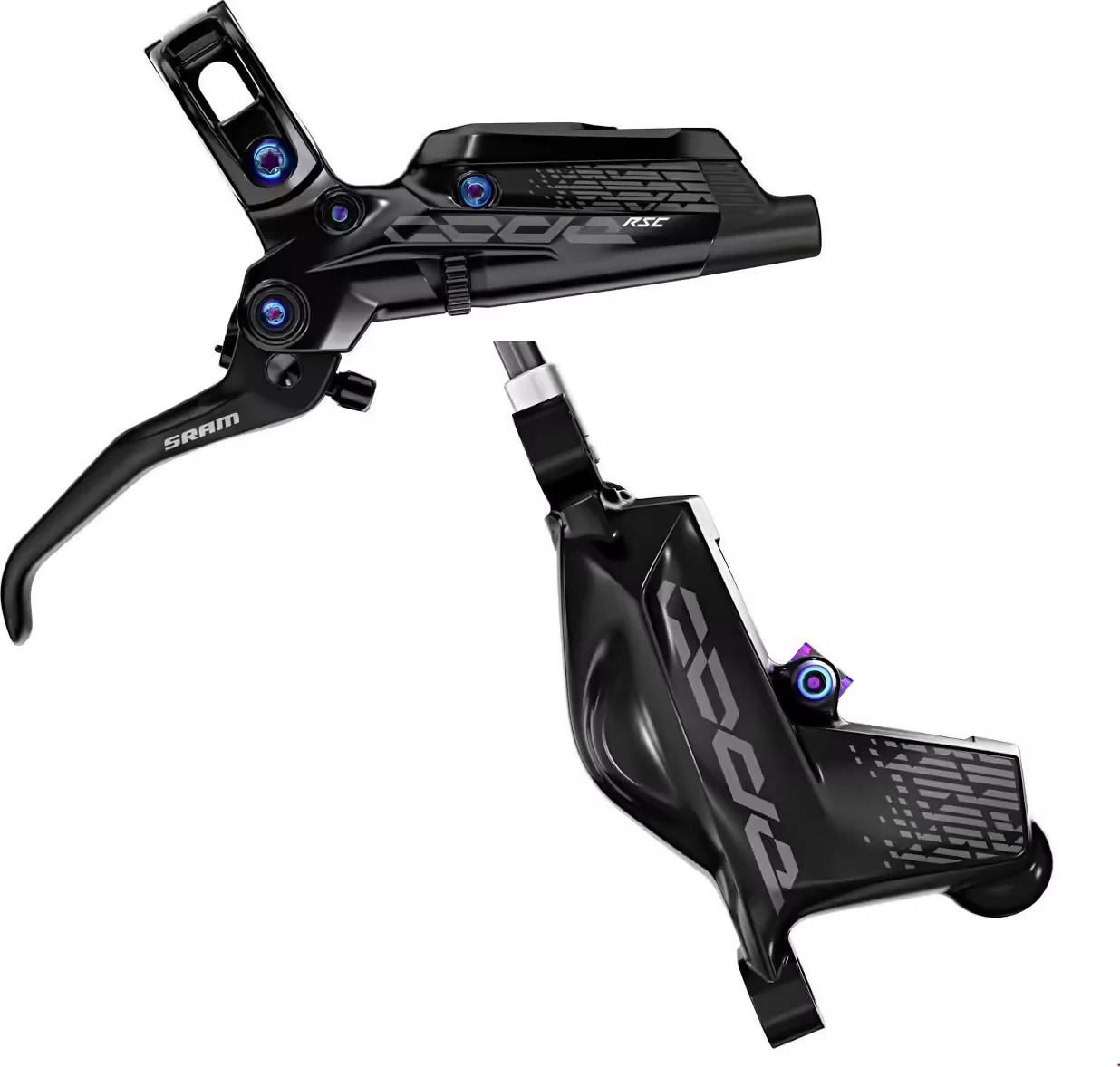 Przednie klocki hamulcowe SRAM CODE RSC Rainbow Metal Pads - Image 3