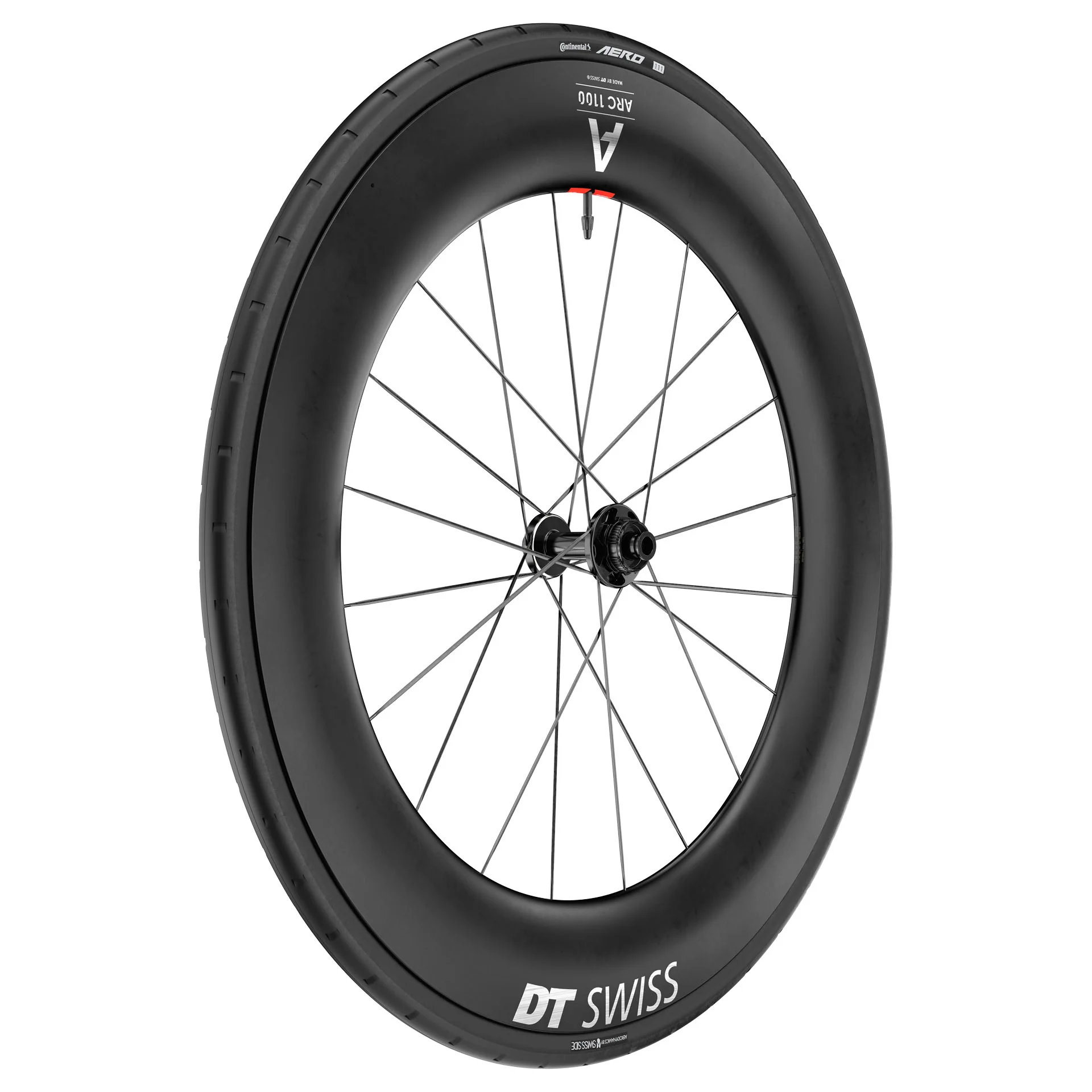 Para kół DT SWISS ARC 1100 DICUT WTS 85 przystosowanych do jazdy bezdętkowej (centralna blokada) - Image 2