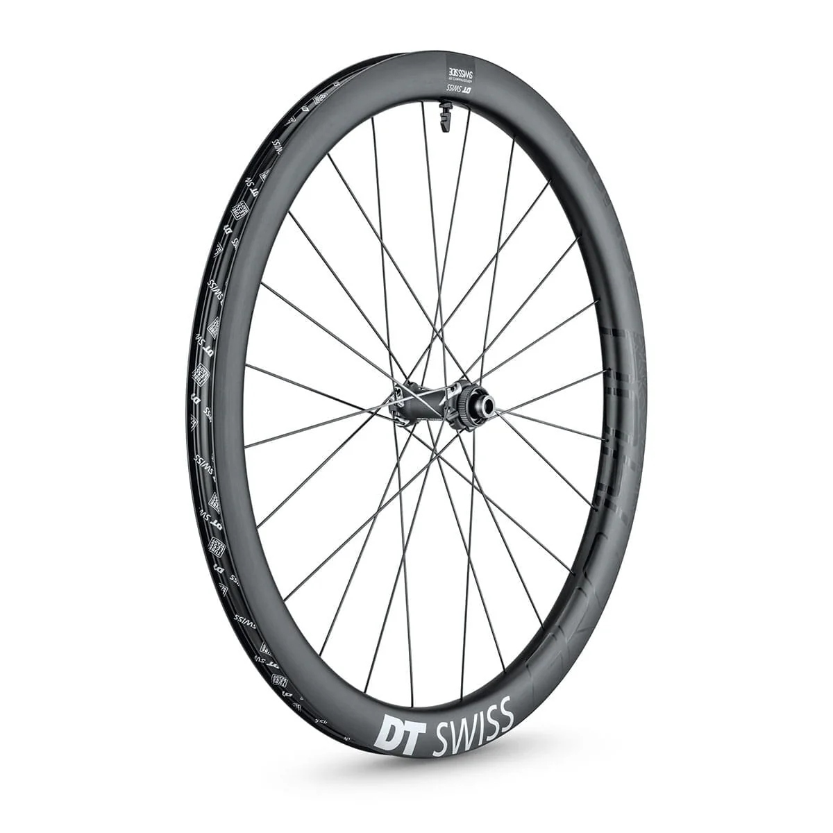 Przednie koło DT SWISS GRC 1400 DICUT 30 DISC przystosowane do jazdy bezdętkowej (Centerlock)
