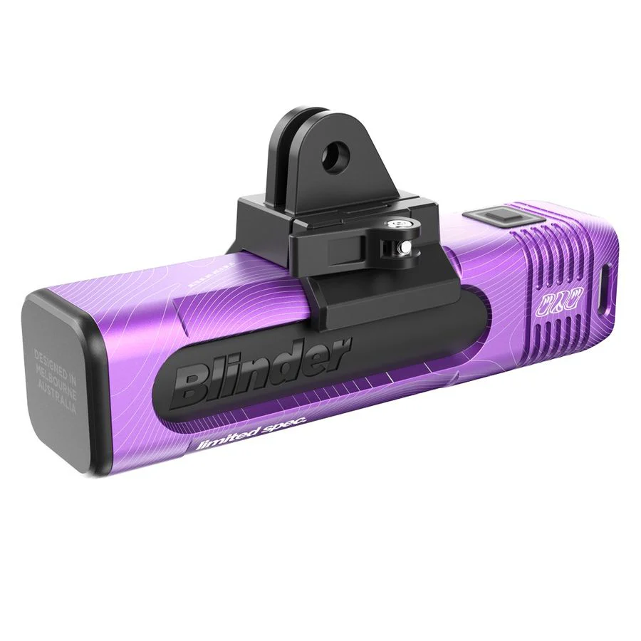 KNOG BLINDER PRO 900 fioletowe światło przednie - edycja limitowana - Image 2