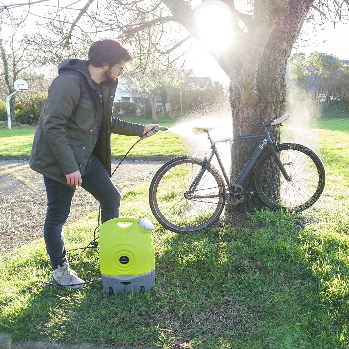 Przenośna myjka wysokociśnieniowa nowej generacji AQUA2GO (17 l) - Image 17