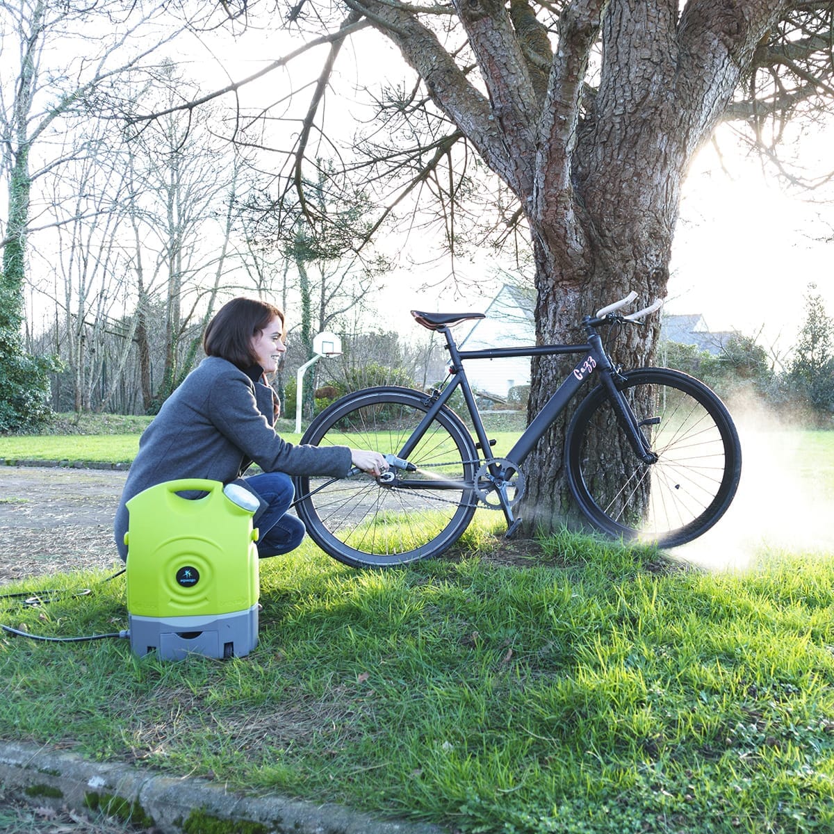 Przenośna myjka wysokociśnieniowa nowej generacji AQUA2GO (17 l) - Image 18