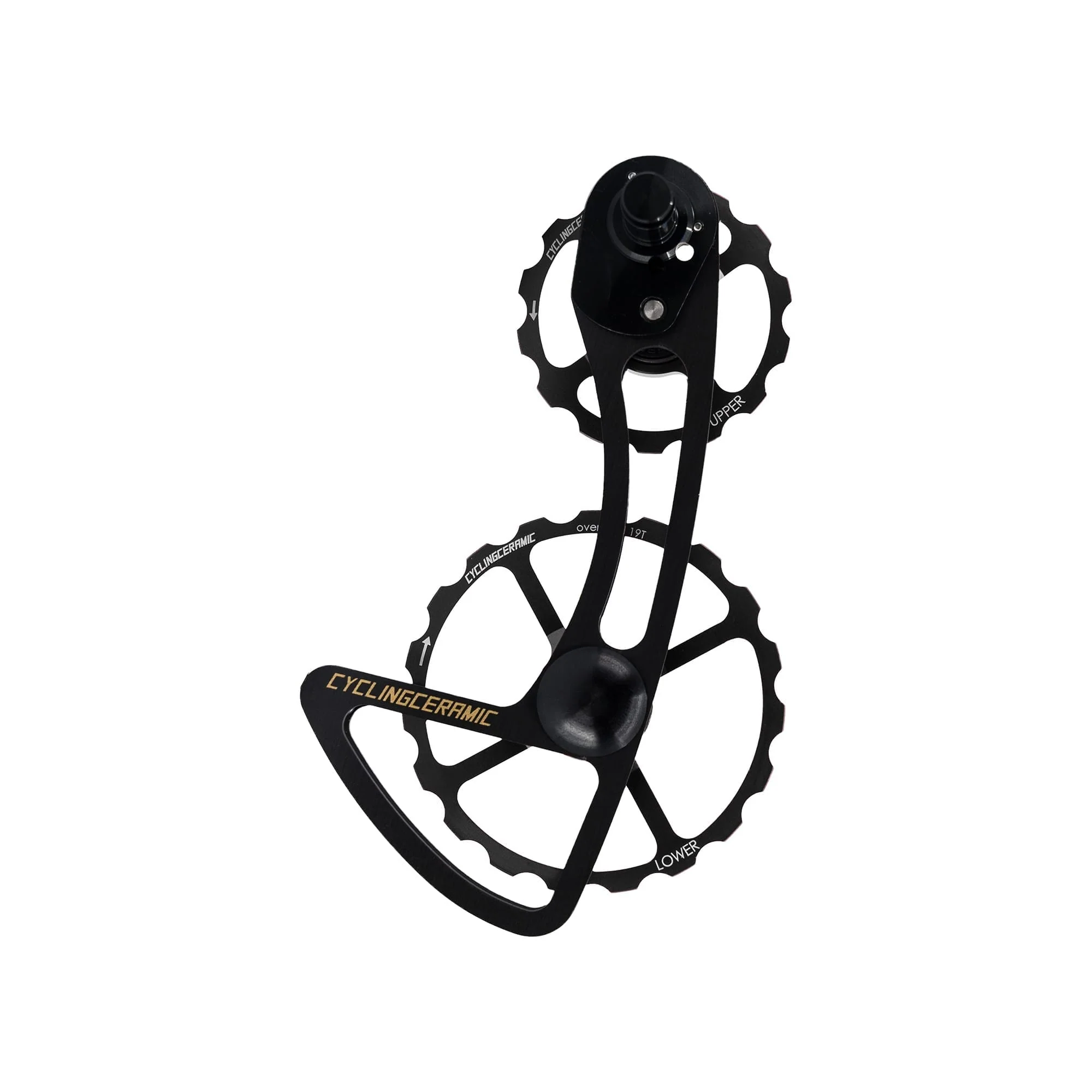 Przerzutka tylna CYCLINGCERAMIC 11 Speed Cage 14/19 Shimano R9100 / R8000 Black