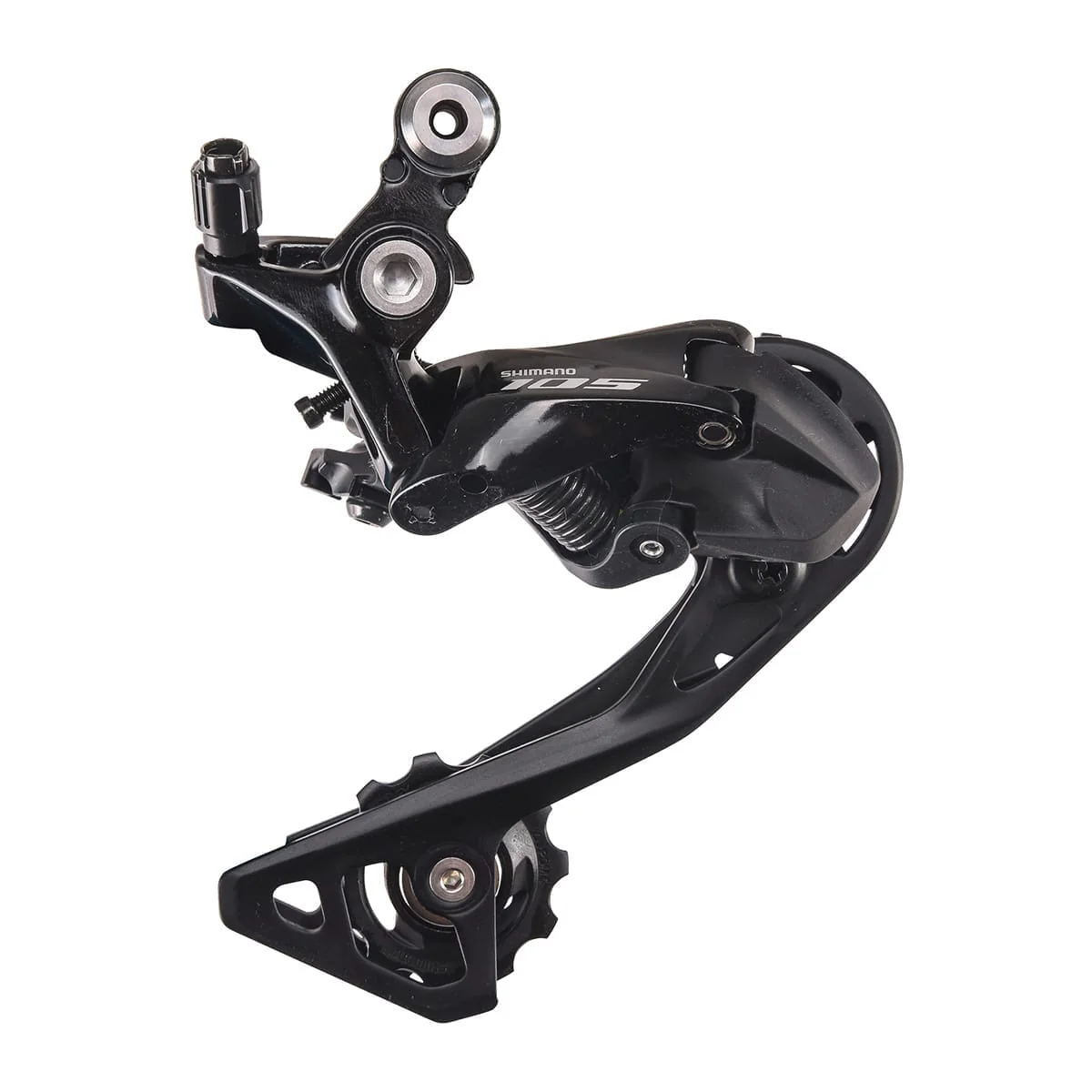 Przerzutka tylna SHIMANO 105 R7000-GS 11-biegowa ze średnim koszykiem, czarna - Image 2
