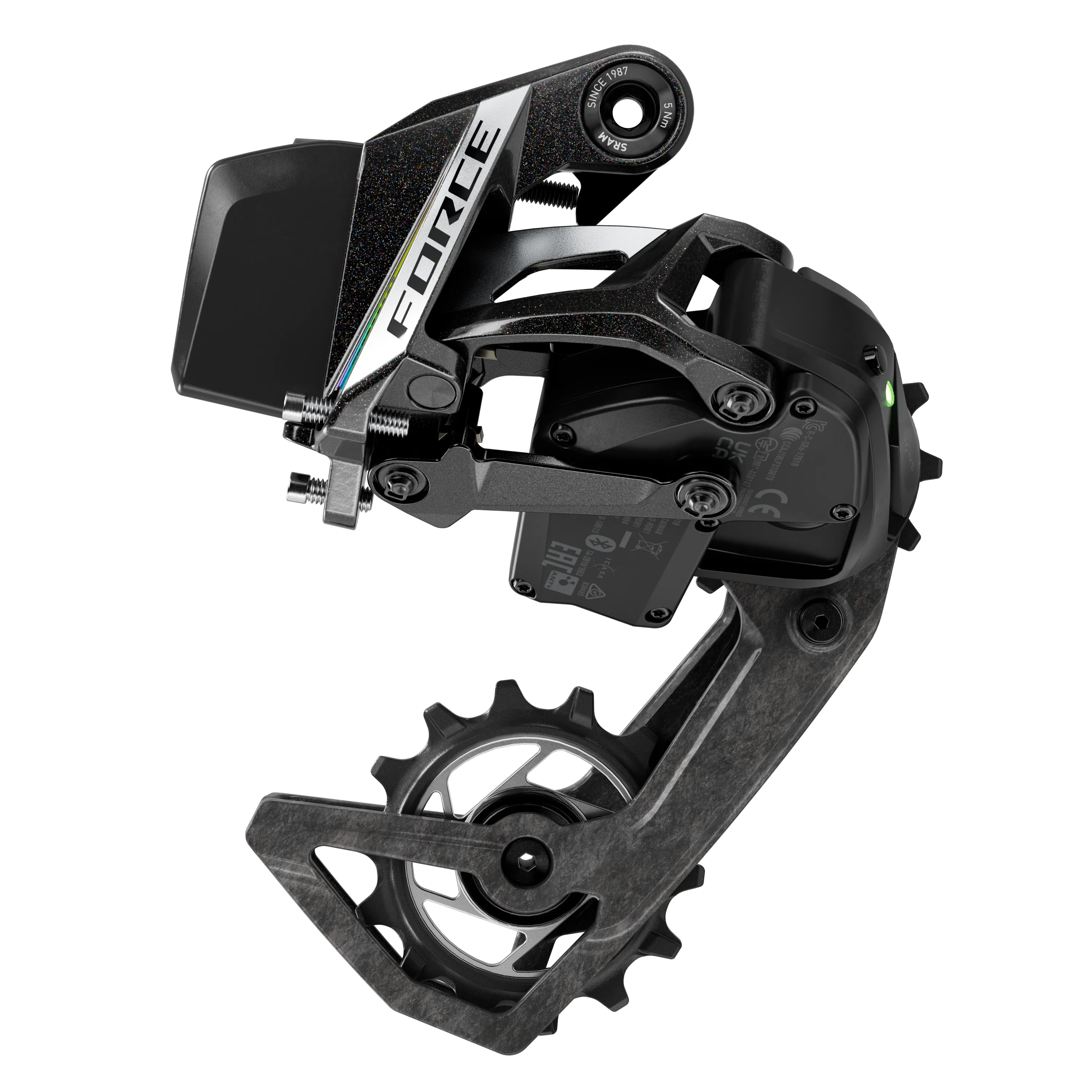 Przerzutka tylna SRAM FORCE AXS E1 2x12V Max 36T (bez akumulatora) - Image 2