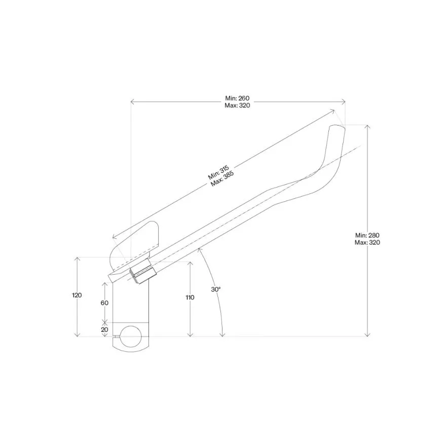 Przewody przedłużające DEDA PARABOLICA PRO - Image 6