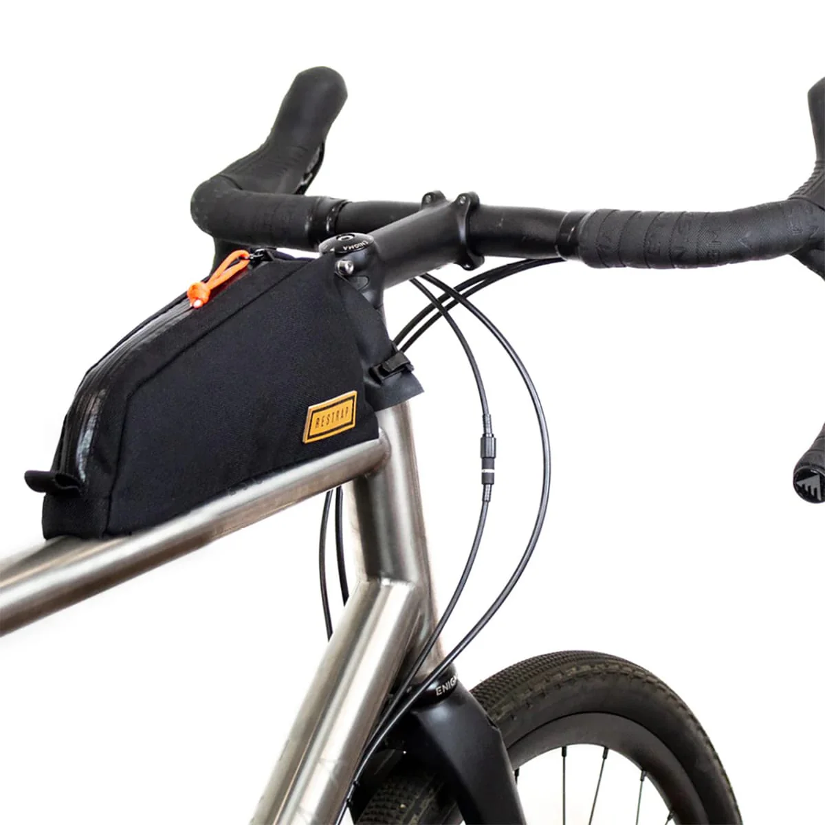Przykręcana torba na ramę RESTRAP TOP TUBE BOLT 0.8L czarna - Image 8