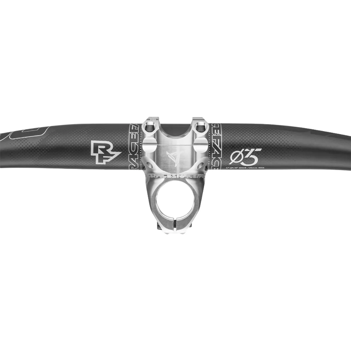 RACE FACE TURBINE R 35 Srebrny wspornik kierownicy - Image 4