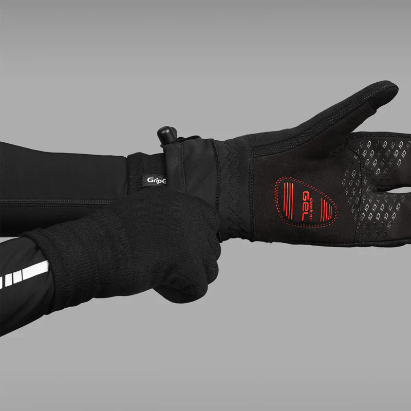 Rękawice GRIPGRAB MERINO Undergloves Black - Image 2