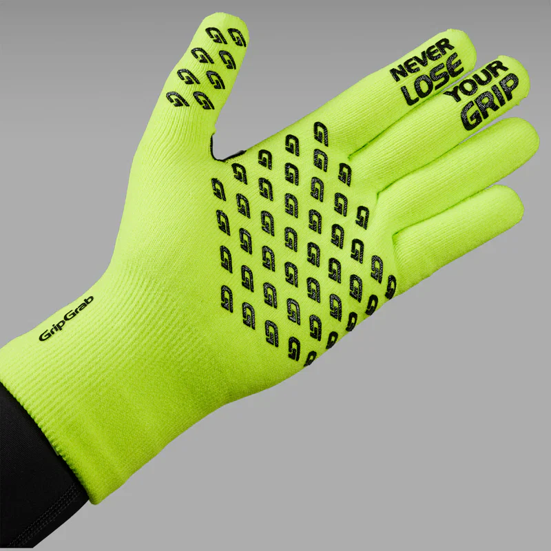 Rękawice GRIPGRAB WINTER WATERPROOF żółte - Image 2