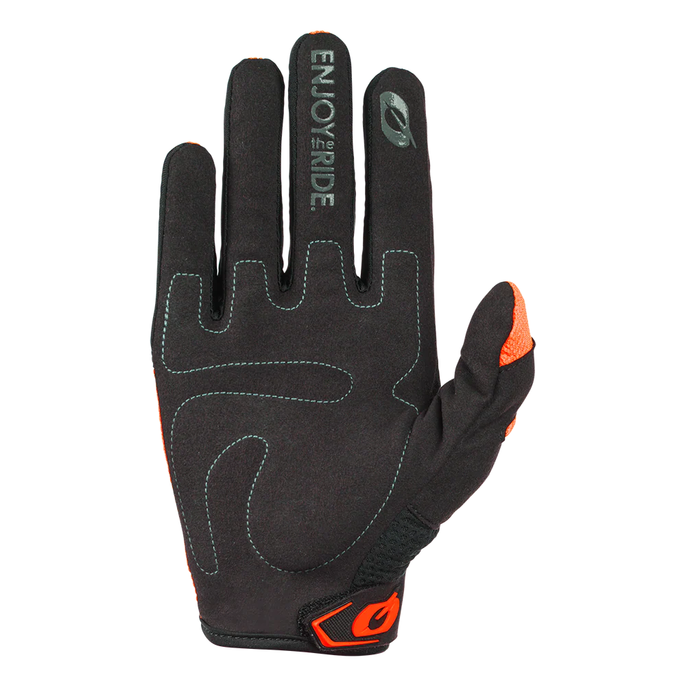 Rękawice juniorskie O'NEAL ELEMENT RACEWEAR czarny/pomarańczowy - Image 2